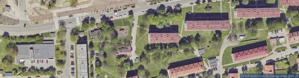 Zdjęcie satelitarne Króla Władysława Łokietka ul.