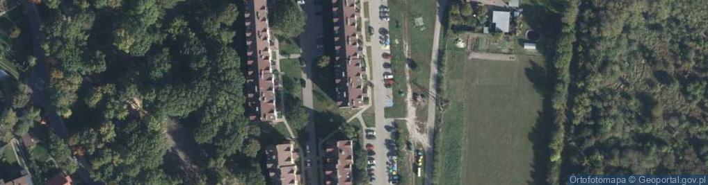 Zdjęcie satelitarne Kredowa ul.