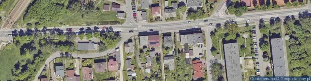Zdjęcie satelitarne Krakowska ul.