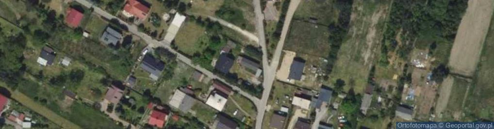 Zdjęcie satelitarne Krzywa ul.