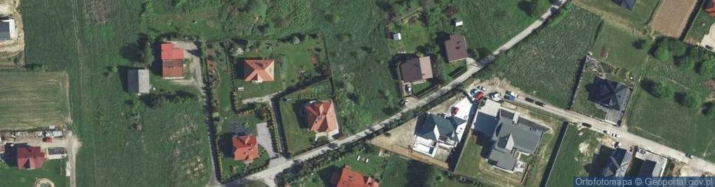 Zdjęcie satelitarne Krajobrazowa ul.