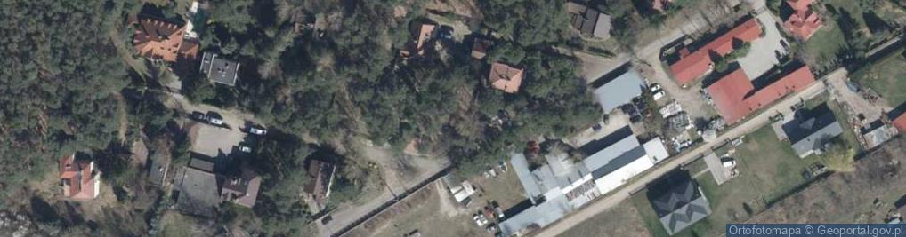 Zdjęcie satelitarne Krzemowa ul.