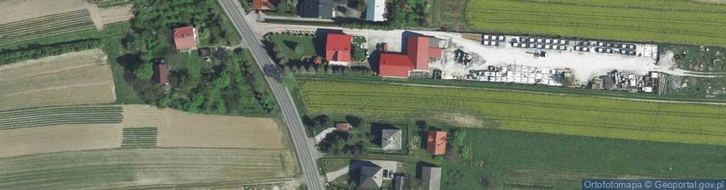 Zdjęcie satelitarne Krakowska ul.