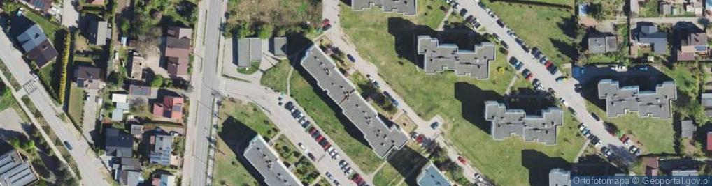 Zdjęcie satelitarne Kratowskiej Julii ul.