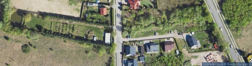 Zdjęcie satelitarne Krubińska ul.