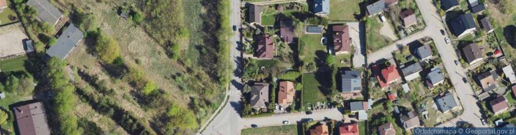 Zdjęcie satelitarne Krubińska ul.