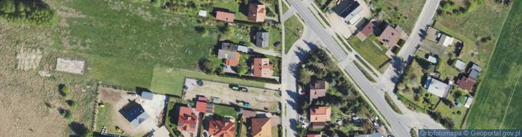 Zdjęcie satelitarne Krubińska ul.