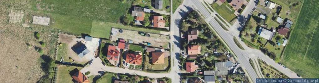 Zdjęcie satelitarne Krubińska ul.