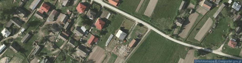 Zdjęcie satelitarne Krzywa ul.