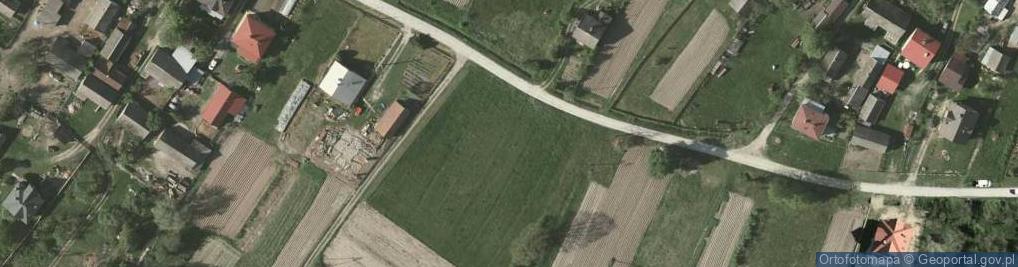 Zdjęcie satelitarne Krzywa ul.