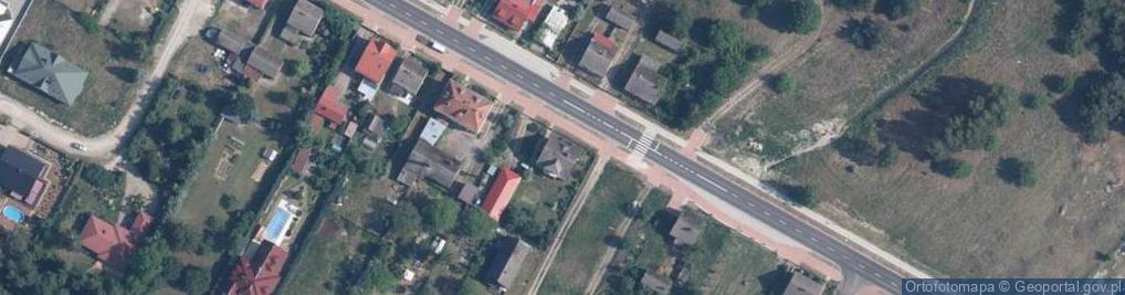 Zdjęcie satelitarne Krośnieńska ul.