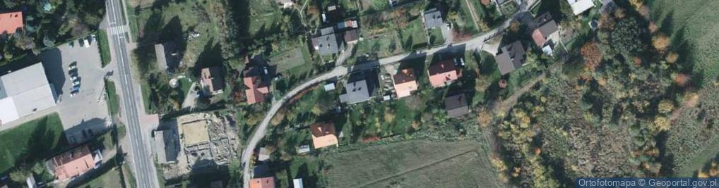 Zdjęcie satelitarne Kręta ul.