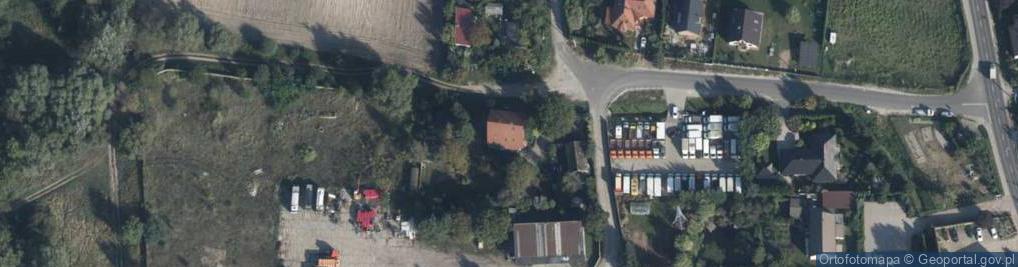 Zdjęcie satelitarne Kręta ul.