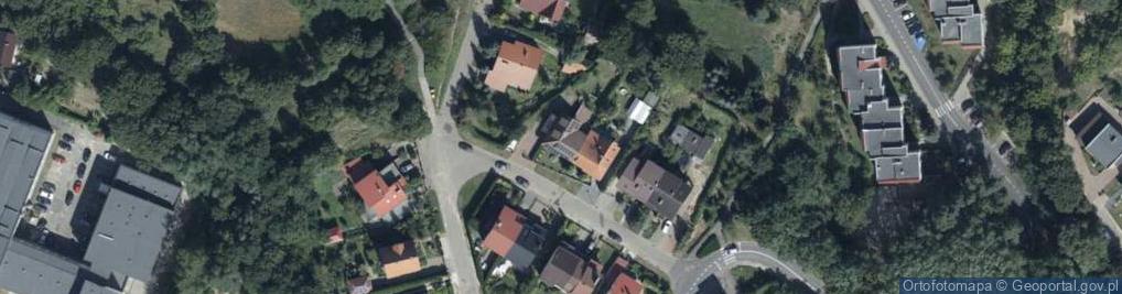 Zdjęcie satelitarne Kręta ul.