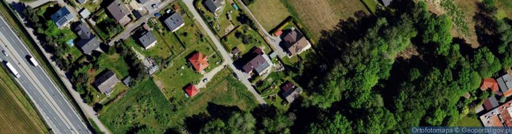 Zdjęcie satelitarne Kręta ul.