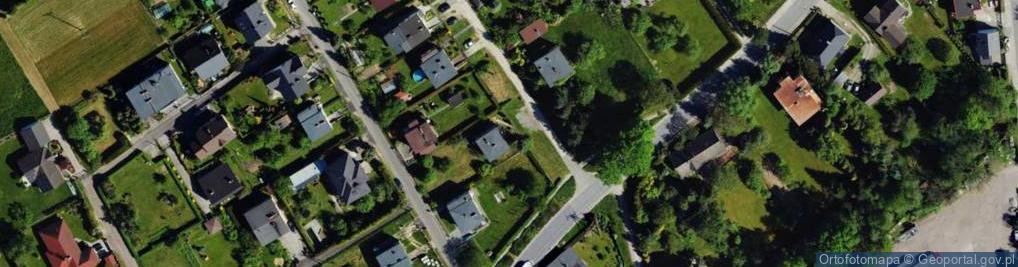 Zdjęcie satelitarne Krucza ul.