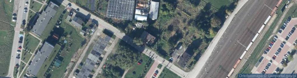 Zdjęcie satelitarne Krańcowa ul.