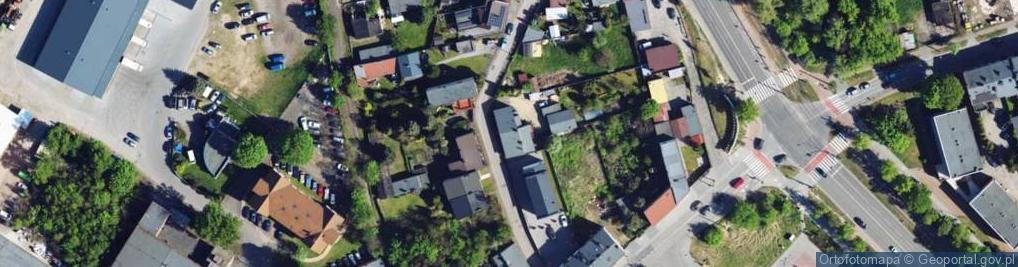 Zdjęcie satelitarne Kręta ul.
