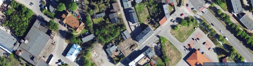 Zdjęcie satelitarne Kręta ul.