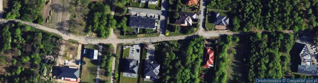 Zdjęcie satelitarne Krynicka ul.