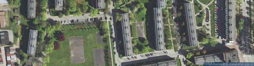 Zdjęcie satelitarne Krasickiego Ignacego, bp. ul.