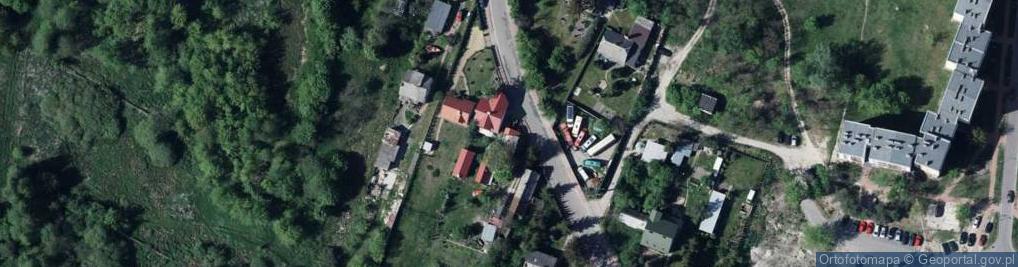 Zdjęcie satelitarne Krasickiego Ignacego, bp. ul.