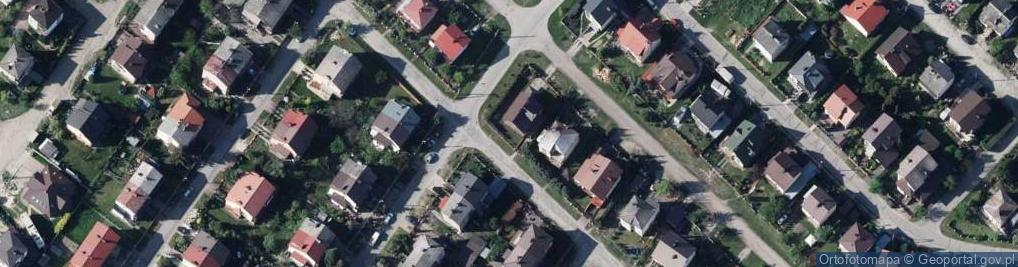 Zdjęcie satelitarne Królowej Jadwigi ul.
