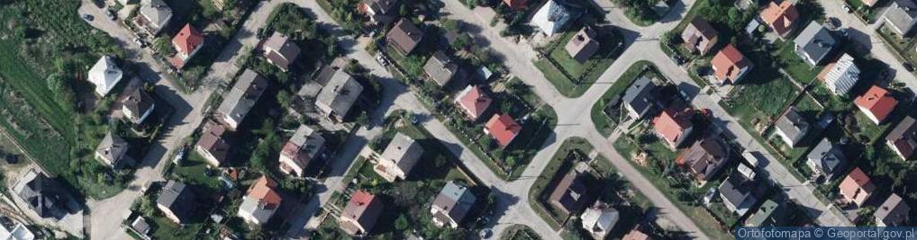 Zdjęcie satelitarne Królowej Jadwigi ul.