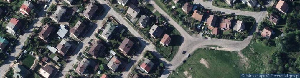 Zdjęcie satelitarne Królowej Jadwigi ul.
