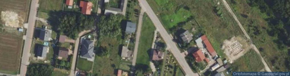Zdjęcie satelitarne Krzywa ul.