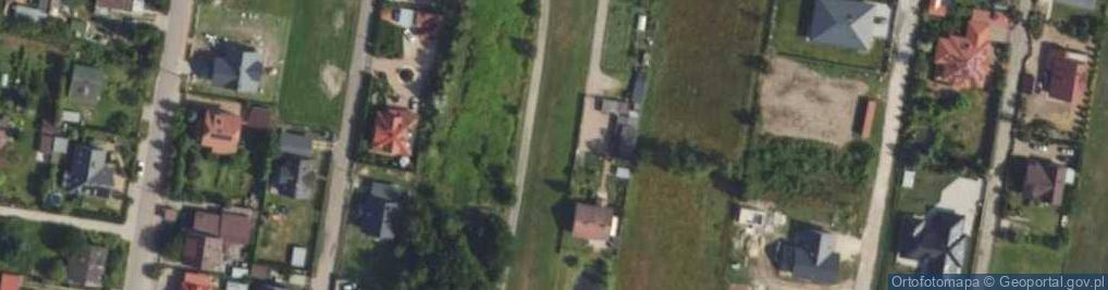 Zdjęcie satelitarne Krzywa ul.