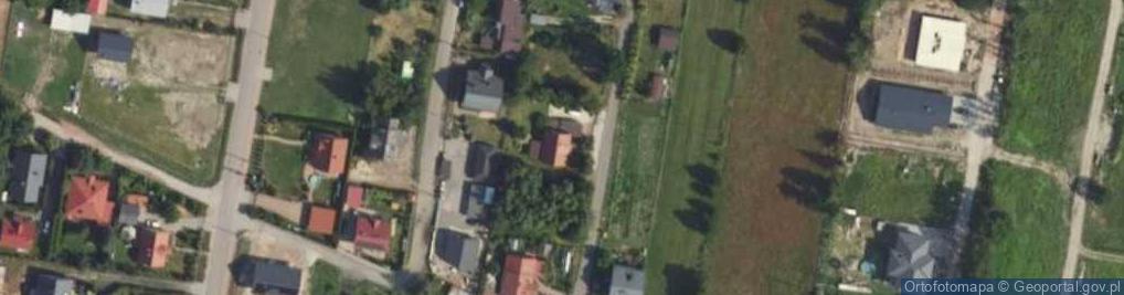 Zdjęcie satelitarne Krzywa ul.