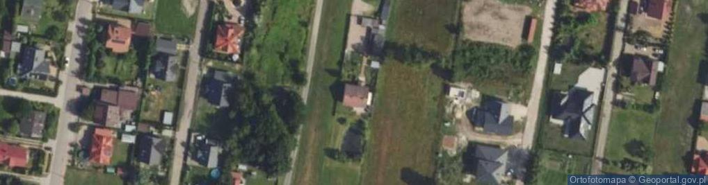 Zdjęcie satelitarne Krzywa ul.