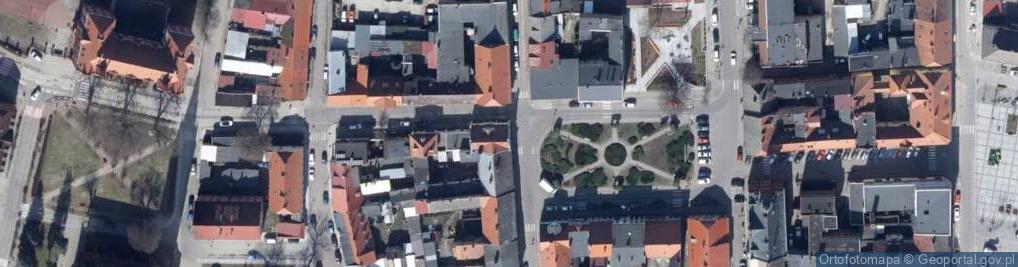 Zdjęcie satelitarne Krakowska ul.