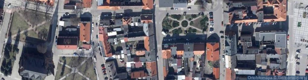 Zdjęcie satelitarne Krakowska ul.