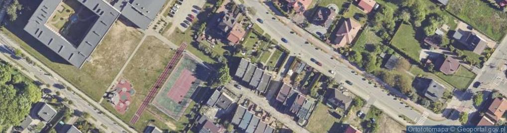 Zdjęcie satelitarne Krasickiego Ignacego, bp. ul.