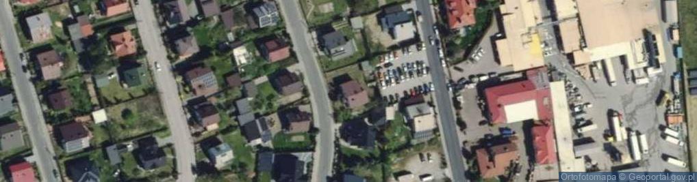 Zdjęcie satelitarne Krupy ul.