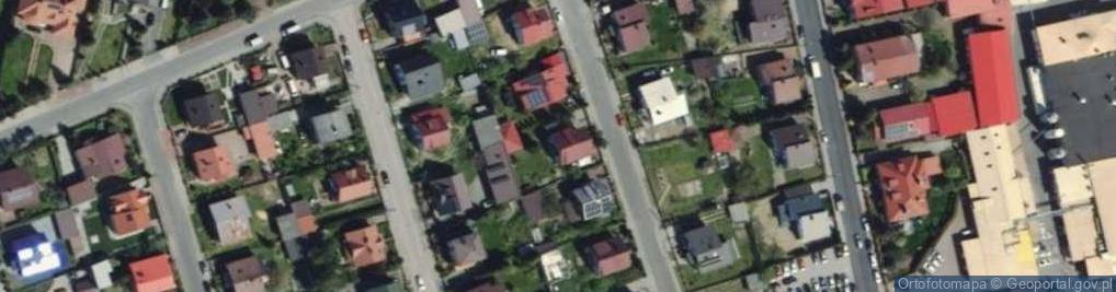 Zdjęcie satelitarne Krupy ul.