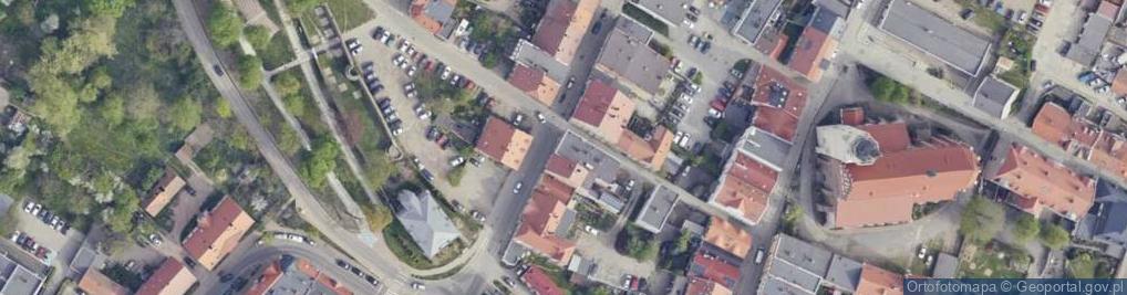 Zdjęcie satelitarne Krasickiego Ignacego, bp. ul.