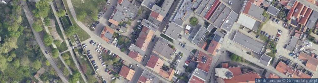 Zdjęcie satelitarne Krasickiego Ignacego, bp. ul.