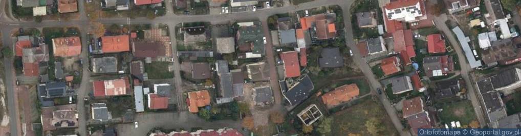 Zdjęcie satelitarne Krzywa ul.