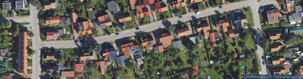 Zdjęcie satelitarne Krakowska ul.