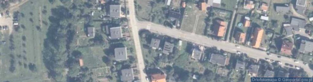 Zdjęcie satelitarne Krzywa ul.