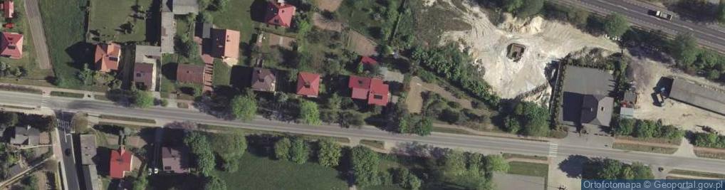 Zdjęcie satelitarne Krakowskie Przedmieście ul.