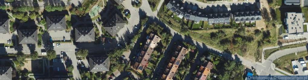 Zdjęcie satelitarne Królowej Jadwigi ul.
