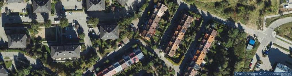 Zdjęcie satelitarne Królowej Jadwigi ul.