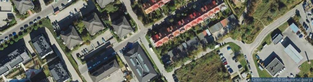 Zdjęcie satelitarne Królowej Jadwigi ul.