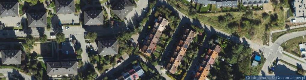 Zdjęcie satelitarne Królowej Jadwigi ul.