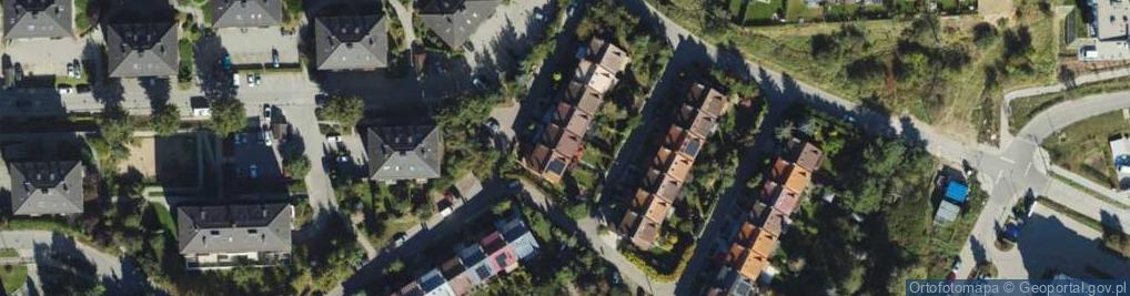 Zdjęcie satelitarne Królowej Jadwigi ul.