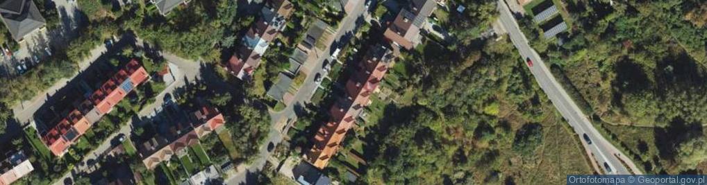 Zdjęcie satelitarne Królowej Jadwigi ul.